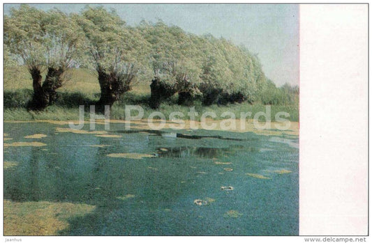 Willow Pond - Sigulda - 1979 - Latvia USSR - unused - JH Postcards