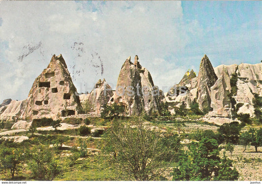 Goreme - Nevsehir - Rock Houses - 1986 - Turkey - used - JH Postcards