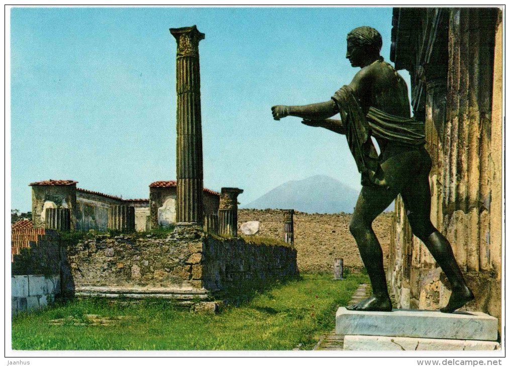 Tempio di Apollo - The Temple of Apollo - ruins - Pompei - Campania - 4040 - Italia - Italy - unused - JH Postcards
