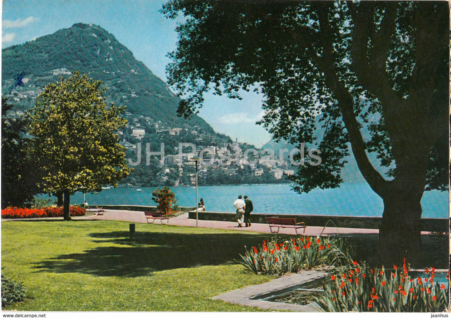 Lugano - Monte Bre - 79 - 1972 - Switzerland - used - JH Postcards