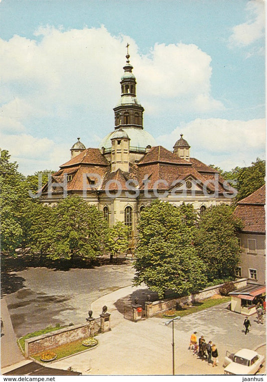 Jelenia Gora - Holy Cross Church - Poland - 1974 - used - JH Postcards