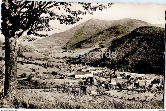 Altsimonswald - Schwarzwald - Simonswalder Tal - old postcard - 1957 - Germany - used - JH Postcards