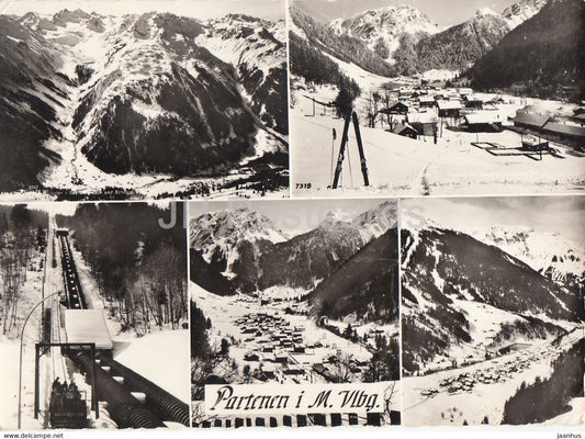 Partenen i M Vlbg - multiview - 1965 - Austria - used - JH Postcards