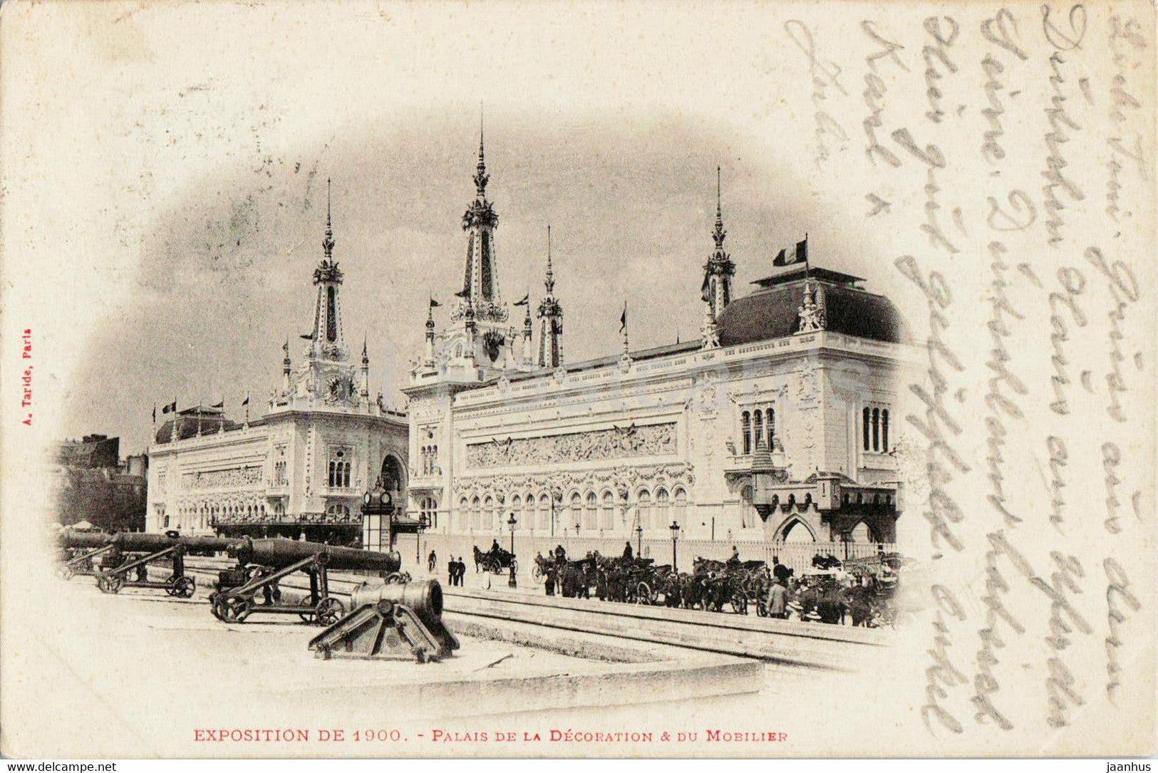Paris - Exposition de 1900 - Palais de la Decoration & Du Mobilier - old postcard - 1900 - France - used - JH Postcards
