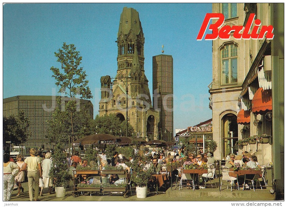 Kurfürstendamm u. Gedächtniskirche - Berlin - Germany - unused - JH Postcards