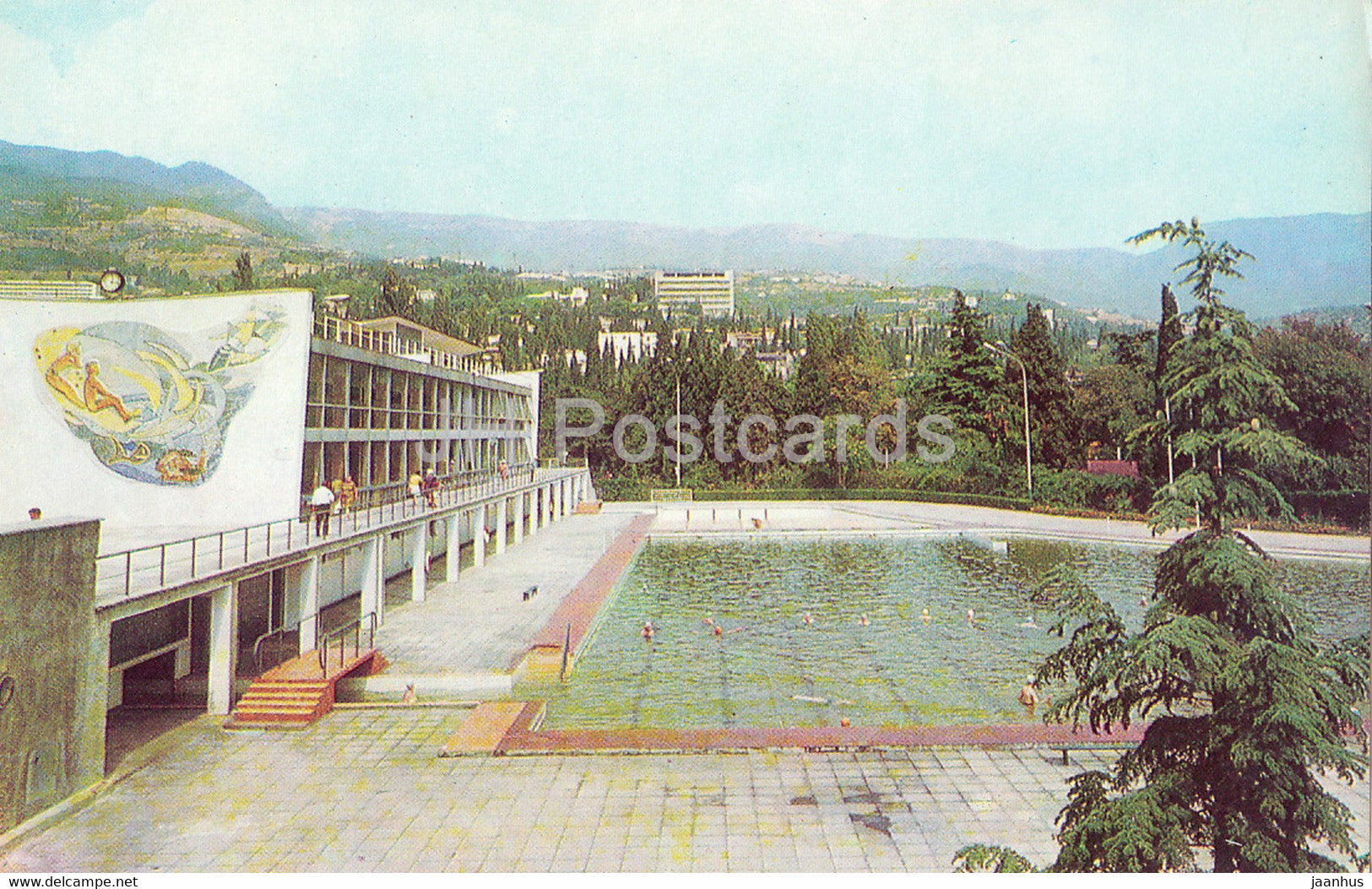 Yalta - Crimea - Therapeutic swimming pool - 1976 - Ukraine USSR - unused - JH Postcards
