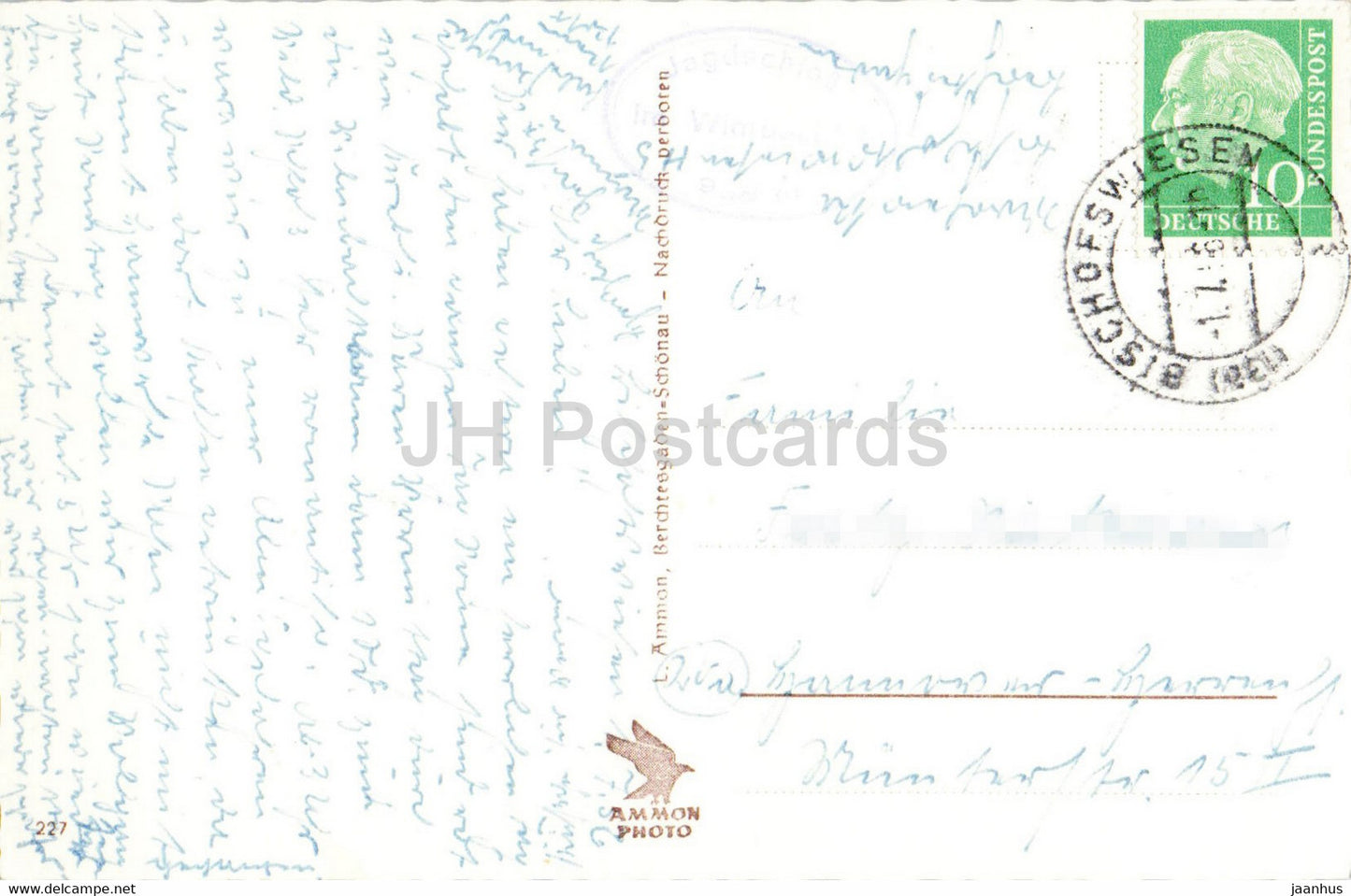 Wimbachschloss mit Untersberg - Germany - used