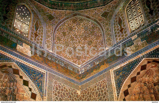 Samarkand - Gur i Mir Mausoleum - interior - 1983 - Uzbekistan USSR - unused - JH Postcards