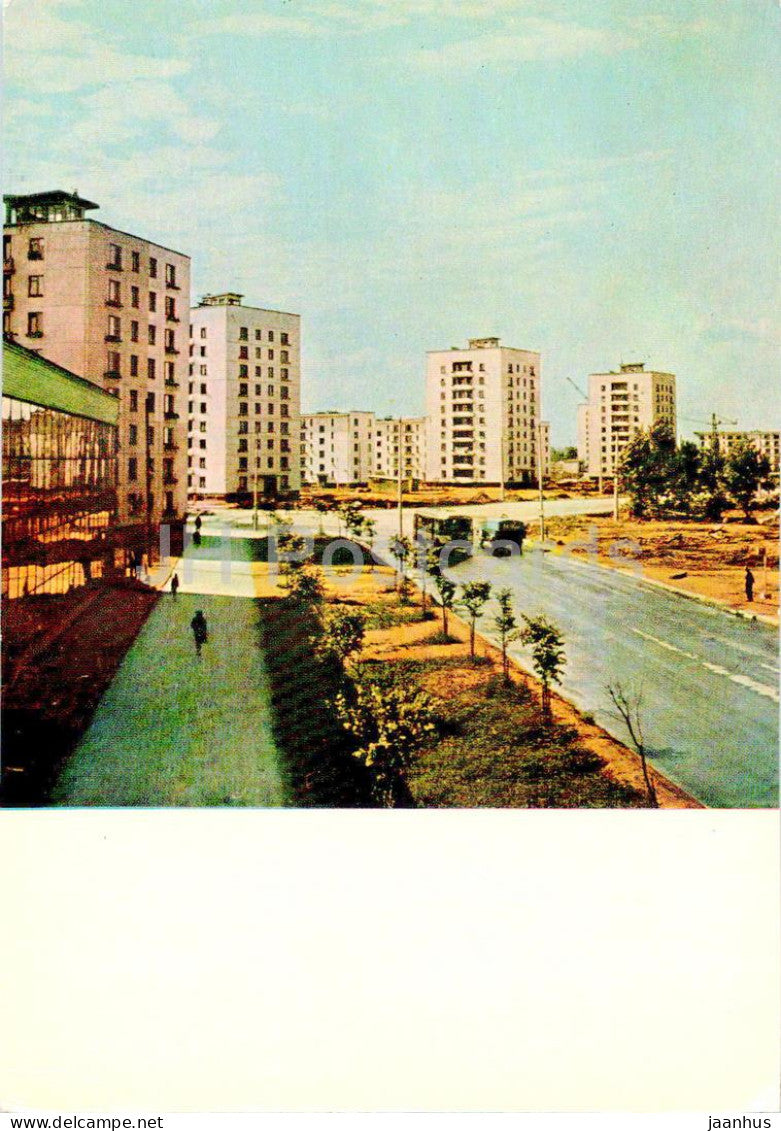 Leningrad - St Petersburg - New Dwelling Houses in Kupchino - 1967 - Russia USSR - unused - JH Postcards