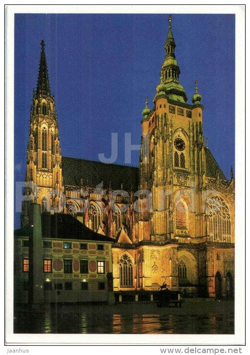 Praha - Prague - St. Vitus Cathedral - Czech Republic - unused - JH Postcards