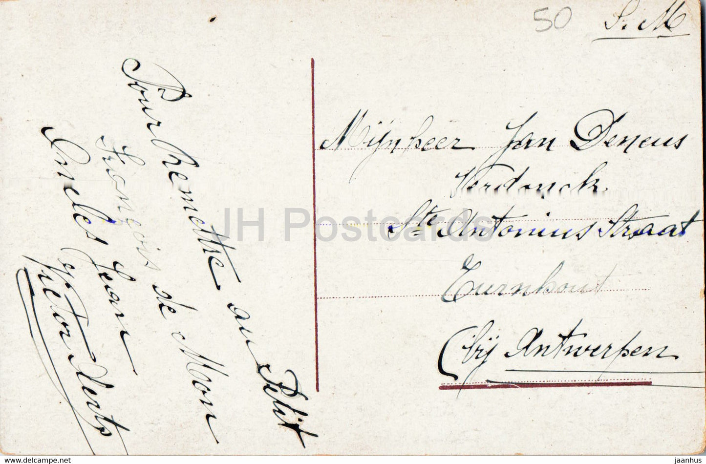 Brugge - Bruges - Minnewater met Poermolen - carte postale ancienne - Belgique - utilisé