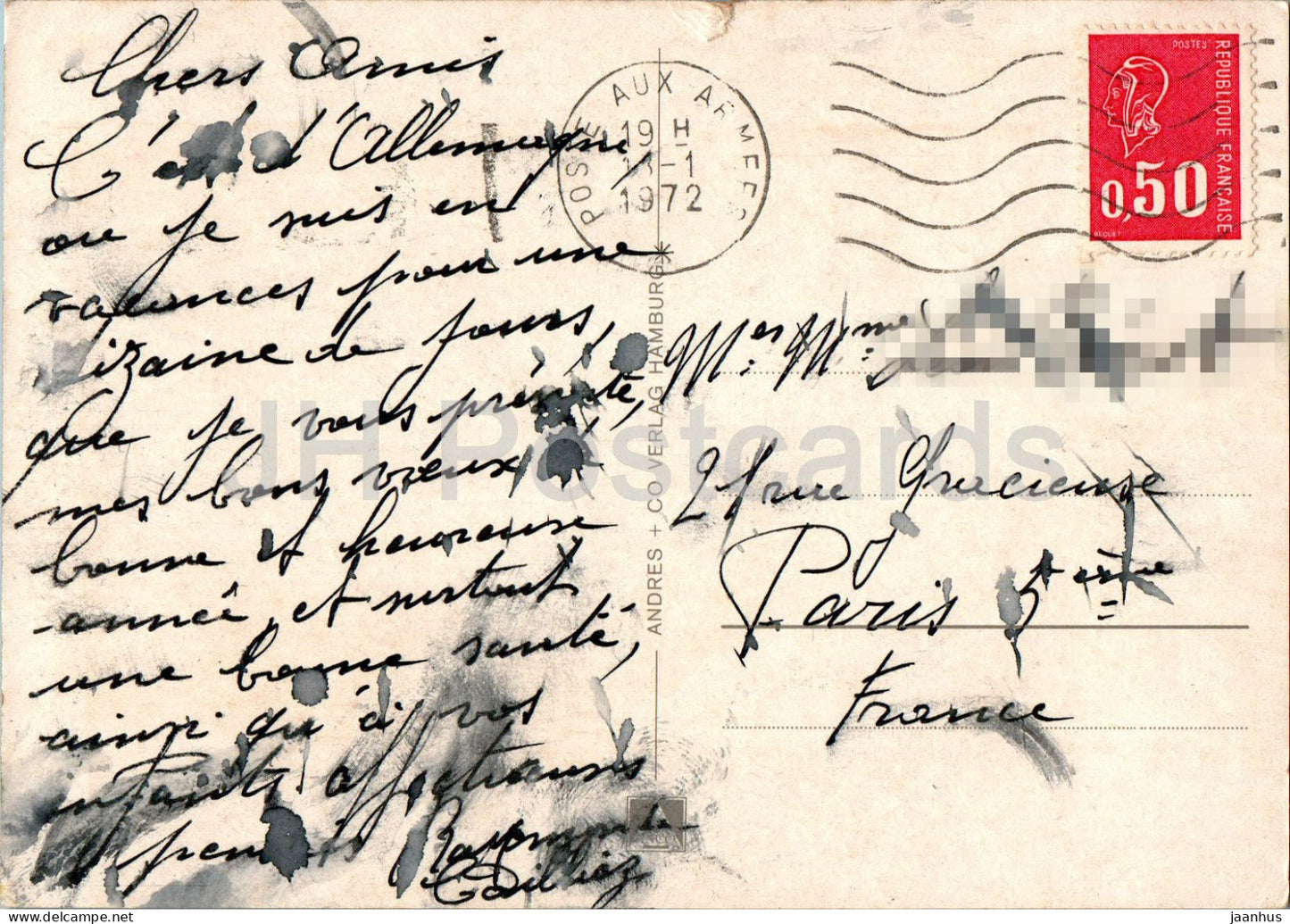 Gruss aus Landau - Pfalz - Am Obertorplatz - Marienkirche - Ostpark - multiview - 1499/5 - 1972 - Allemagne - d'occasion 