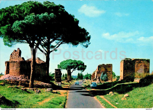 Roma - Rome - Via Appia Antica - 234 - Italy - used - JH Postcards