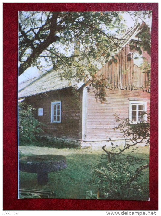 House at Kassari - writer Aino Kallas summer house - 1968 - Estonia USSR - unused - JH Postcards
