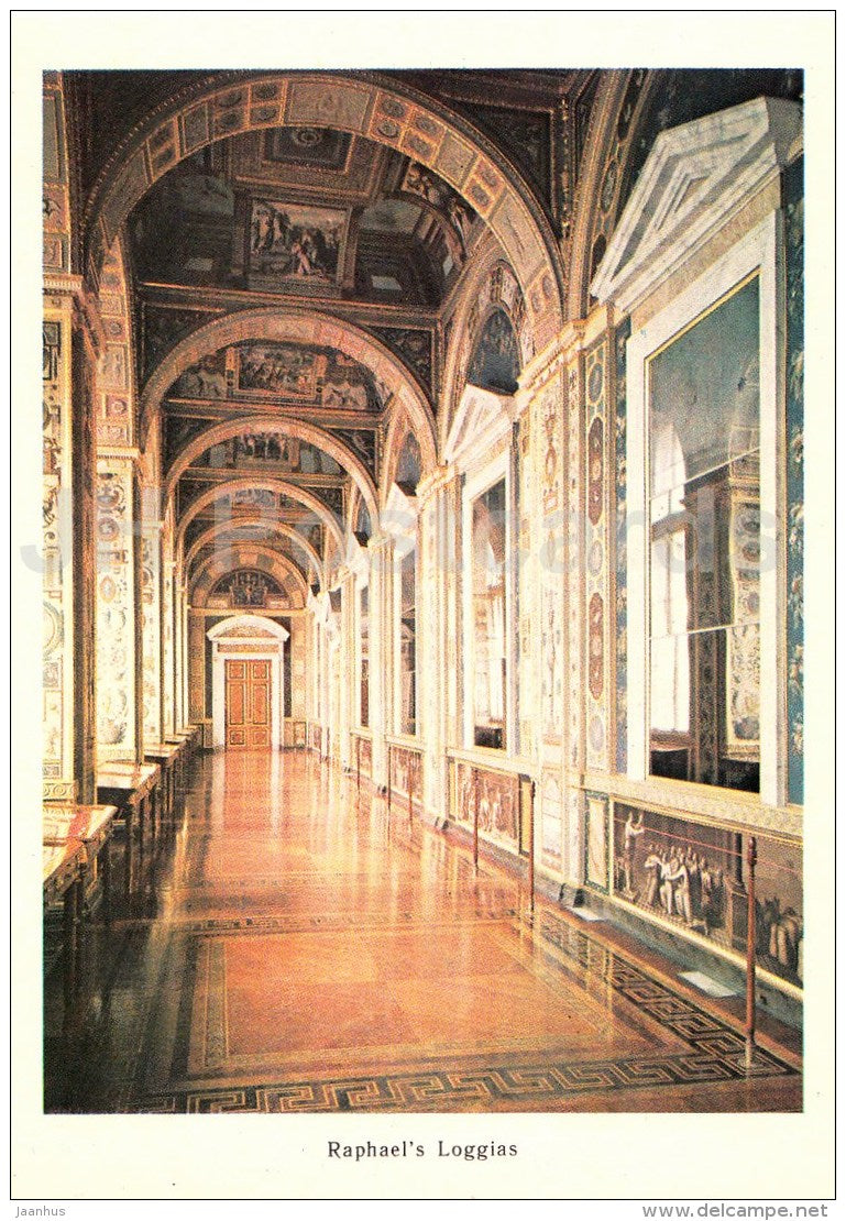 Raphael´s Loggias - 1 - Leningrad - St. Petersburg - 1979 - Russia USSR - unused - JH Postcards