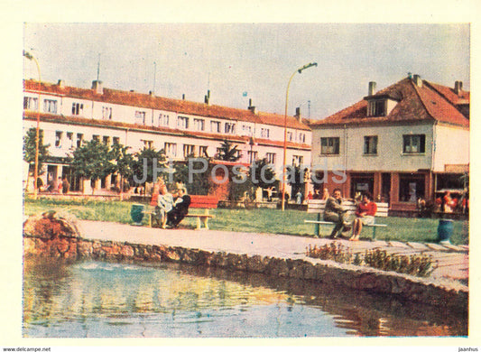 Palanga - Near Vytautas street - 1 - Lithuania USSR - unused - JH Postcards