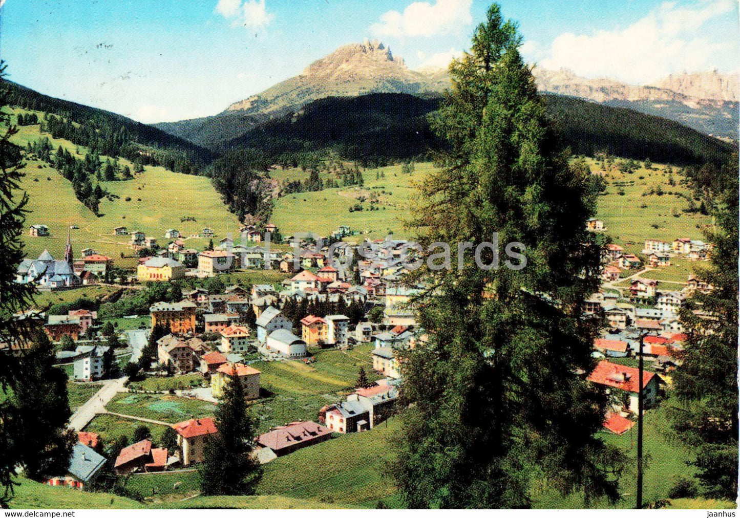 Moena 1199 m - Dolomiti Trentino - 1973 - Italy - used - JH Postcards