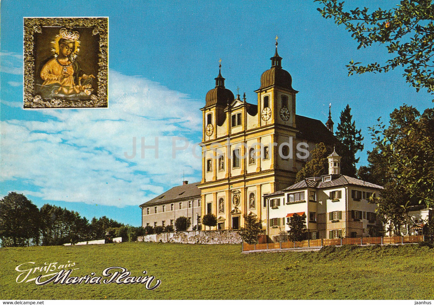 Maria Plain Wallfahrts Basilika - cathedral - 553 - Austria - unused - JH Postcards