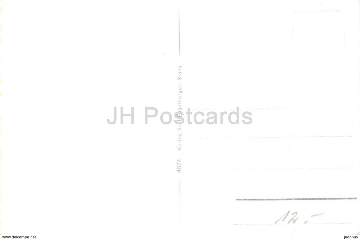 Andermatt 1444 m gegen Furka - 4674 - carte postale ancienne - Suisse - inutilisée