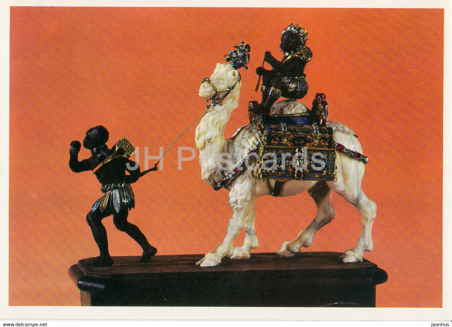 Mohren mit Kamel - Moor with camel - art - 1970 - Germany - used - JH Postcards