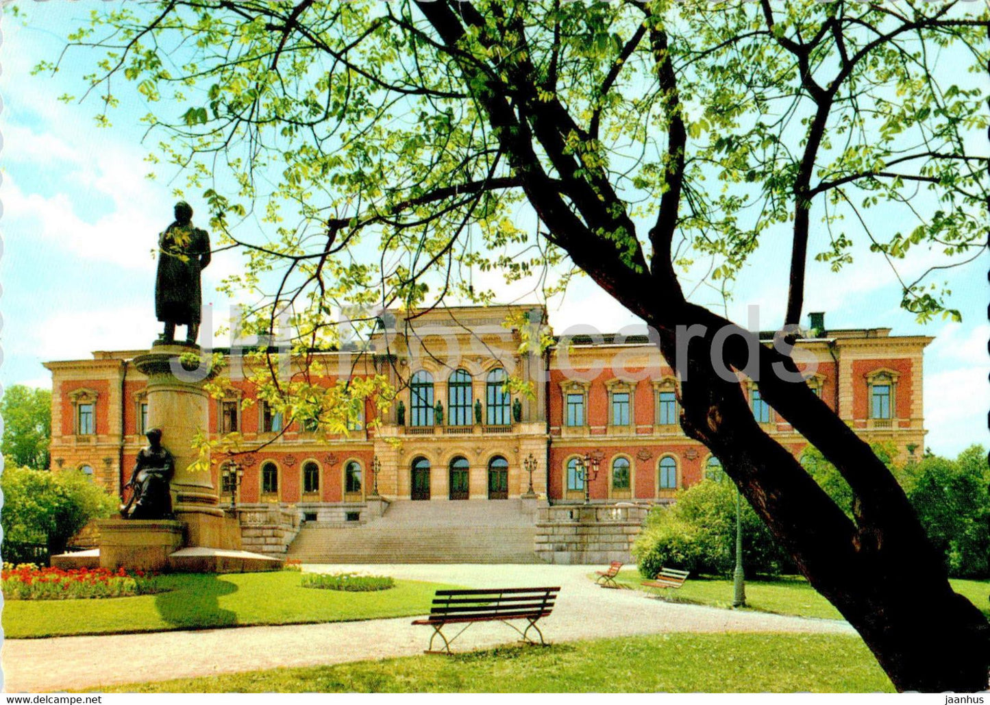 Uppsala Universitetet - university - 1968 - Sweden - used - JH Postcards
