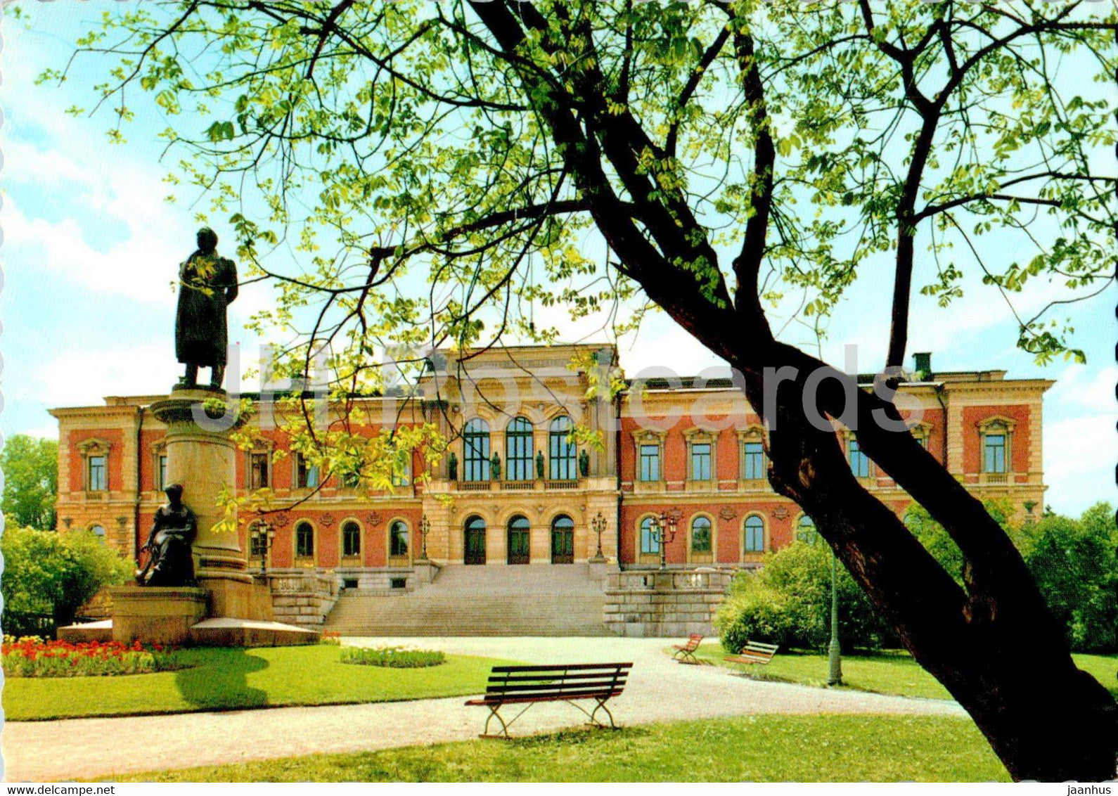 Uppsala Universitetet - university - 1968 - Sweden - used - JH Postcards