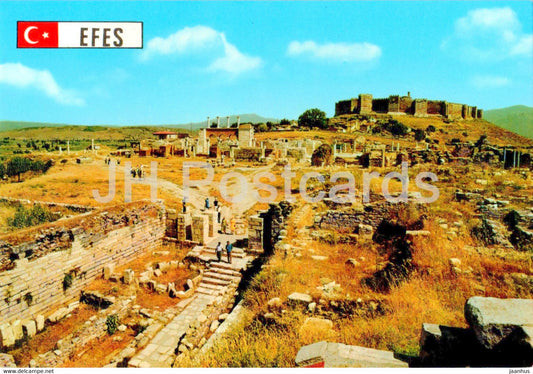 Ephesus - Efes - General view of St John Church - ancient world - 551 - Turkey - unused - JH Postcards