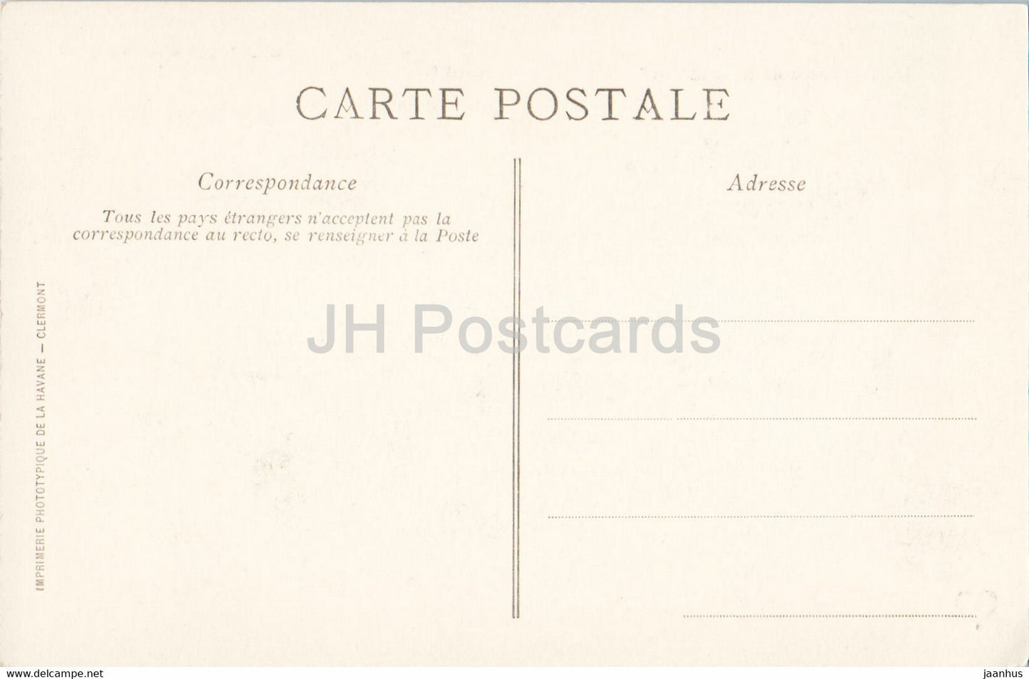 La Traversee de Rochefort - Collection du Circuit d'Auvergne - old postcard - France - unused