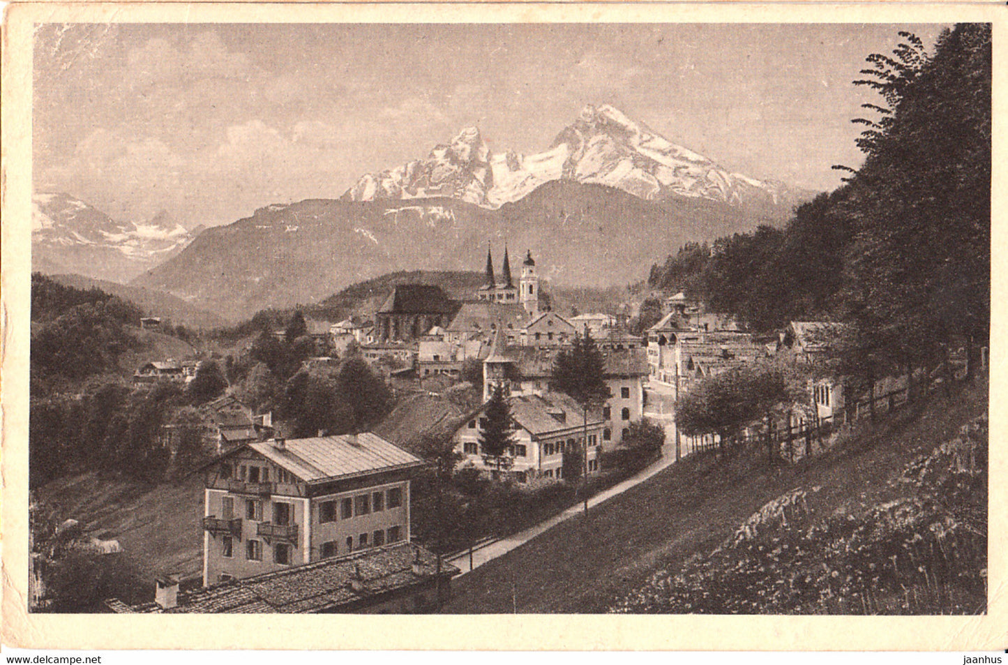 Berchtesgaden - old postcard - 62 - Germany - used - JH Postcards