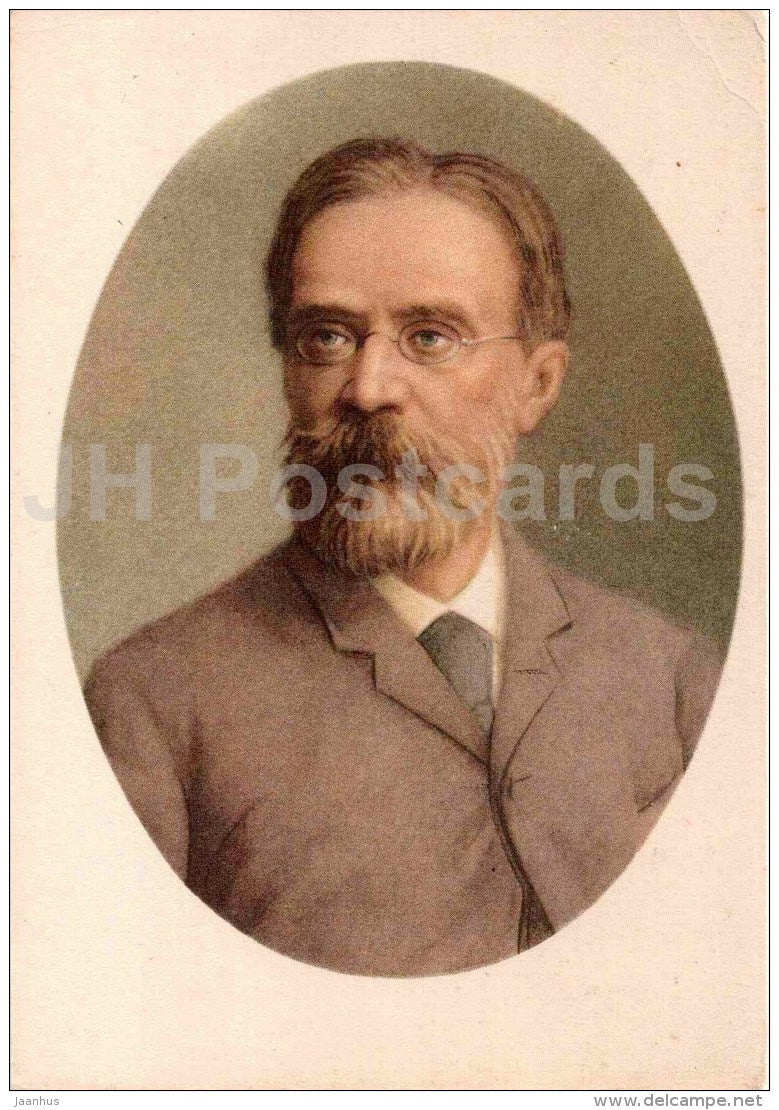 russian physicist Aleksandr Stoletov - science - 1957 - Russia USSR - unused - JH Postcards