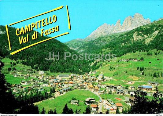 Campitello Val di Fassa - Dolomiti - Il Sassolungo - Italy - unused - JH Postcards