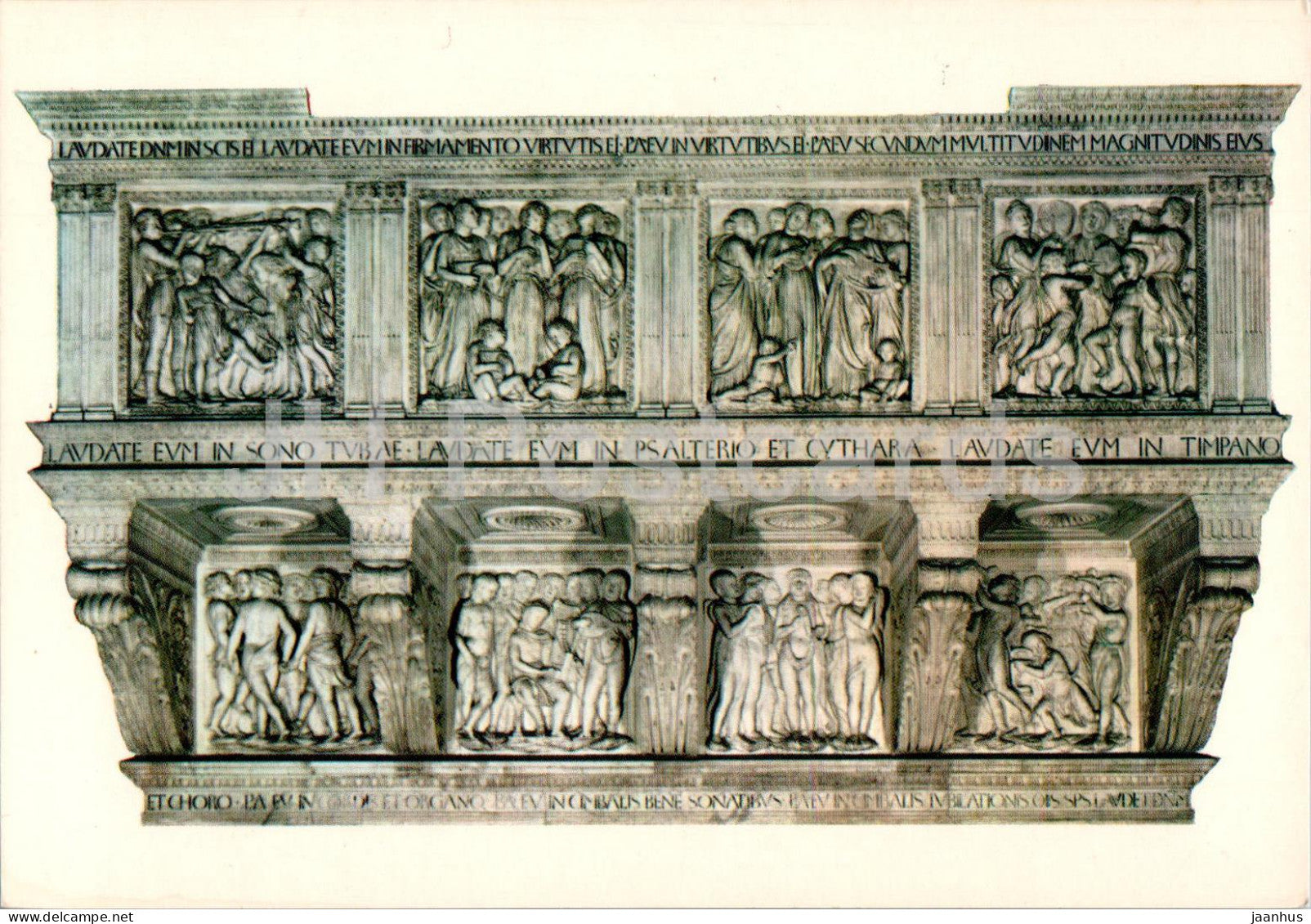 Firenze - Museo di S Maria del Fiore - Luca Della Robbia - Cantoria - Chor - 295 - Italy - used - JH Postcards