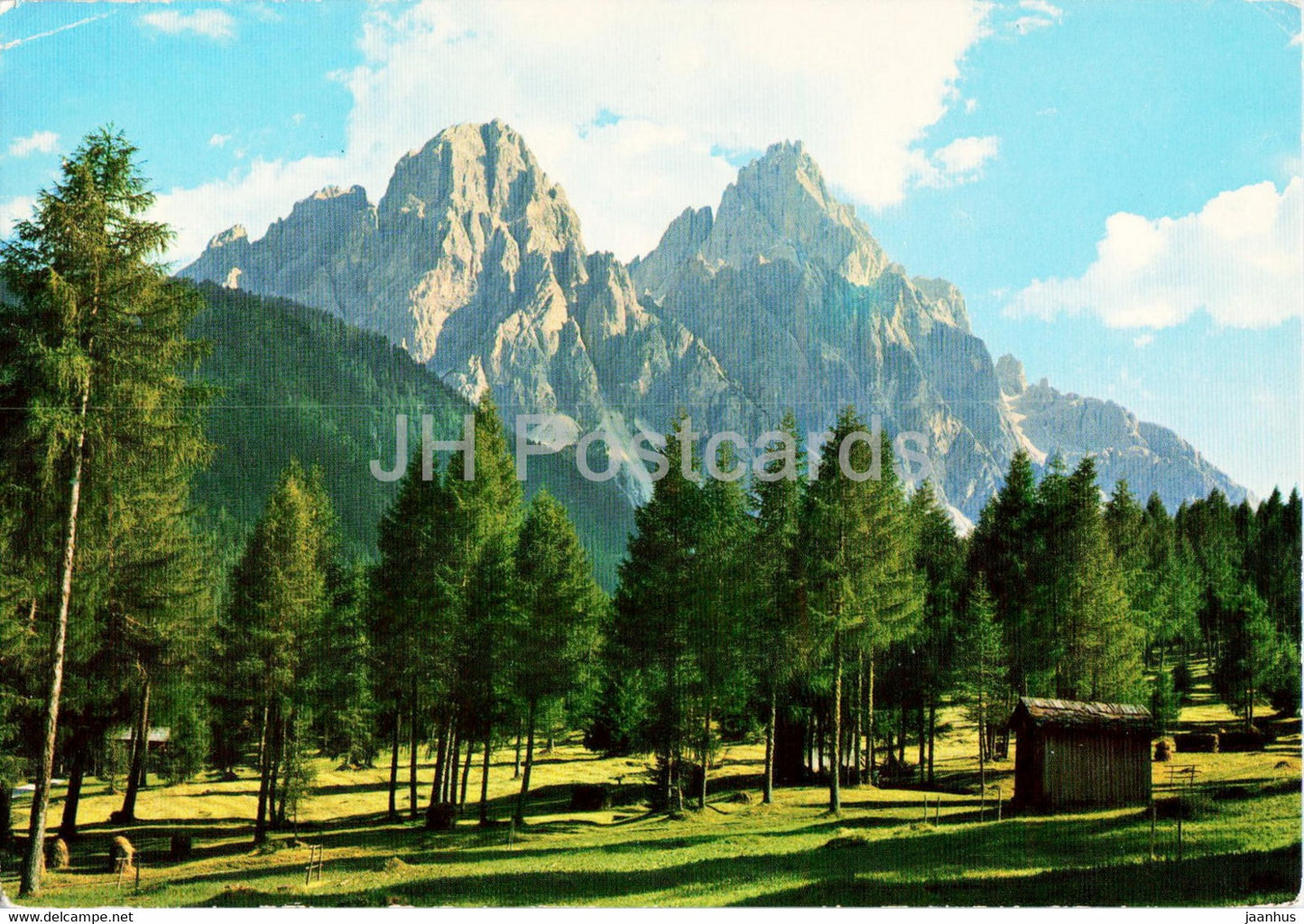 Gruppo Tre Scarperi - Val Campo di Dentro - Drei Schuster Gruppe - Innerfeldtal - 1979 - Italy - used - JH Postcards