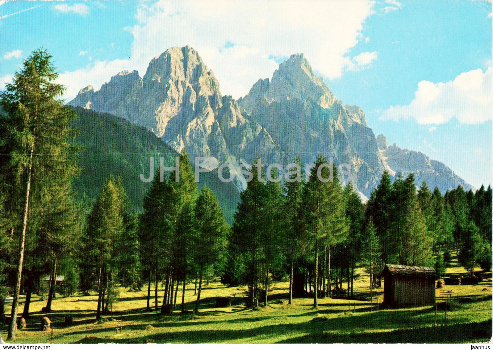 Gruppo Tre Scarperi - Val Campo di Dentro - Drei Schuster Gruppe - Innerfeldtal - 1979 - Italy - used - JH Postcards