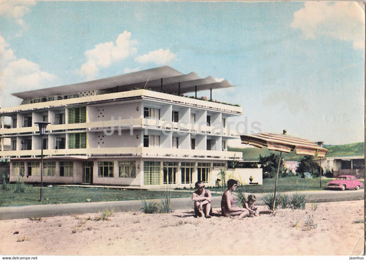 Nessebar - Nessebre - Slynchev Bryag - Sunny Beach - hotel Chayka - 1960 - Bulgaria - used - JH Postcards
