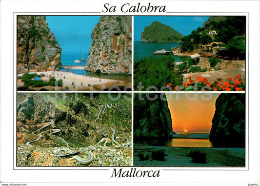 Sa Calobra - Mallorca - multiview - 438 - Spain - unused - JH Postcards