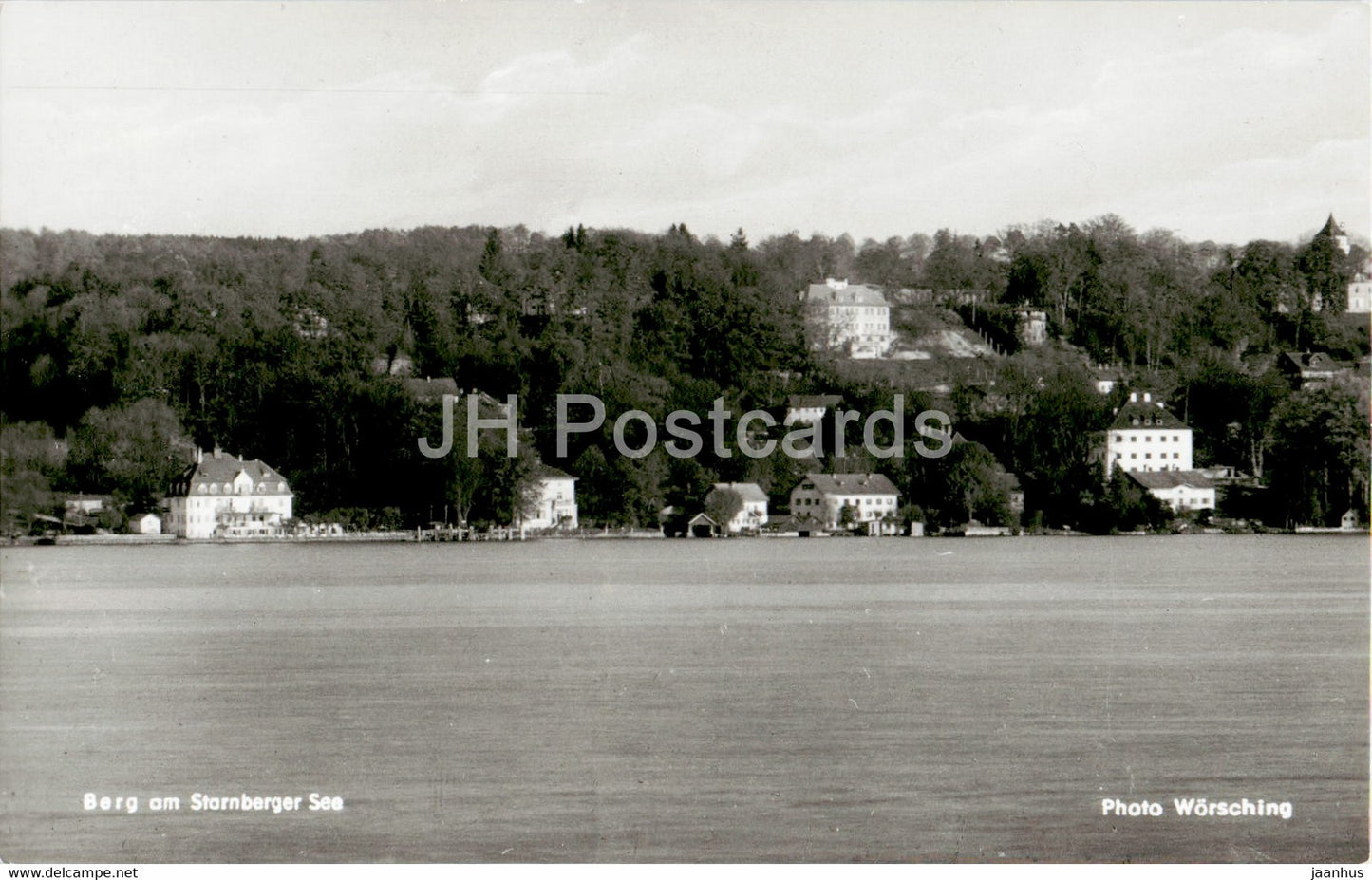 Berg am Starnberger See - Photo Worsching - old postcard - Germany - unused - JH Postcards