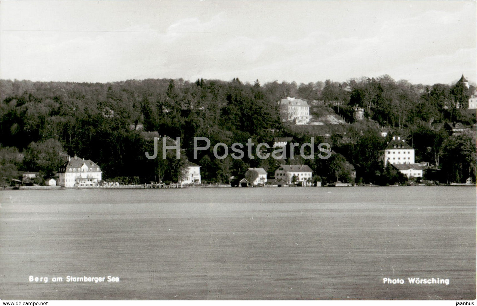 Berg am Starnberger See - Photo Worsching - old postcard - Germany - unused - JH Postcards