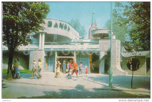 cafe Banga - Palanga - 1981 - Lithuania USSR - unused - JH Postcards