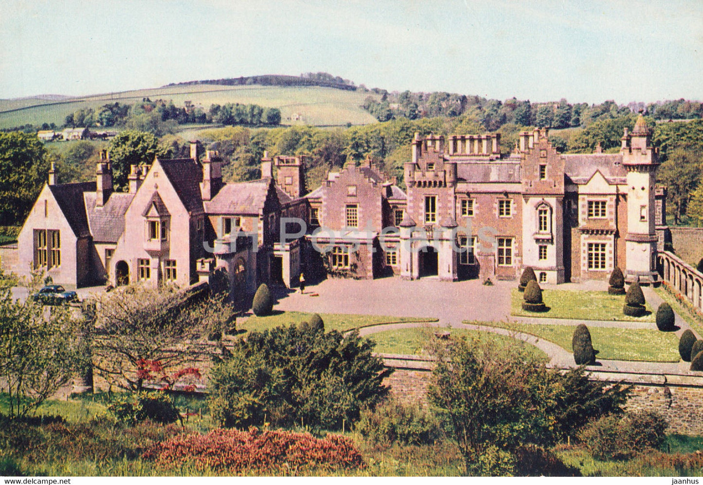 Abbotsford House - Melrose - Roxburghshire - Sir  Walter Scott House - Scotland - United Kingdom - unused - JH Postcards