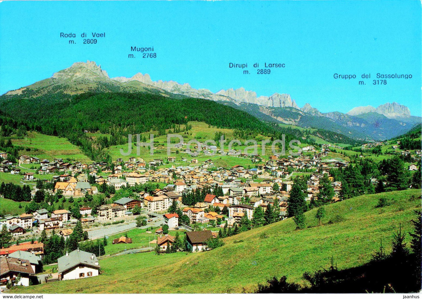Dolomiti - Val di Fassa - Moena - Verso il Catinaccio - Italy - unused - JH Postcards