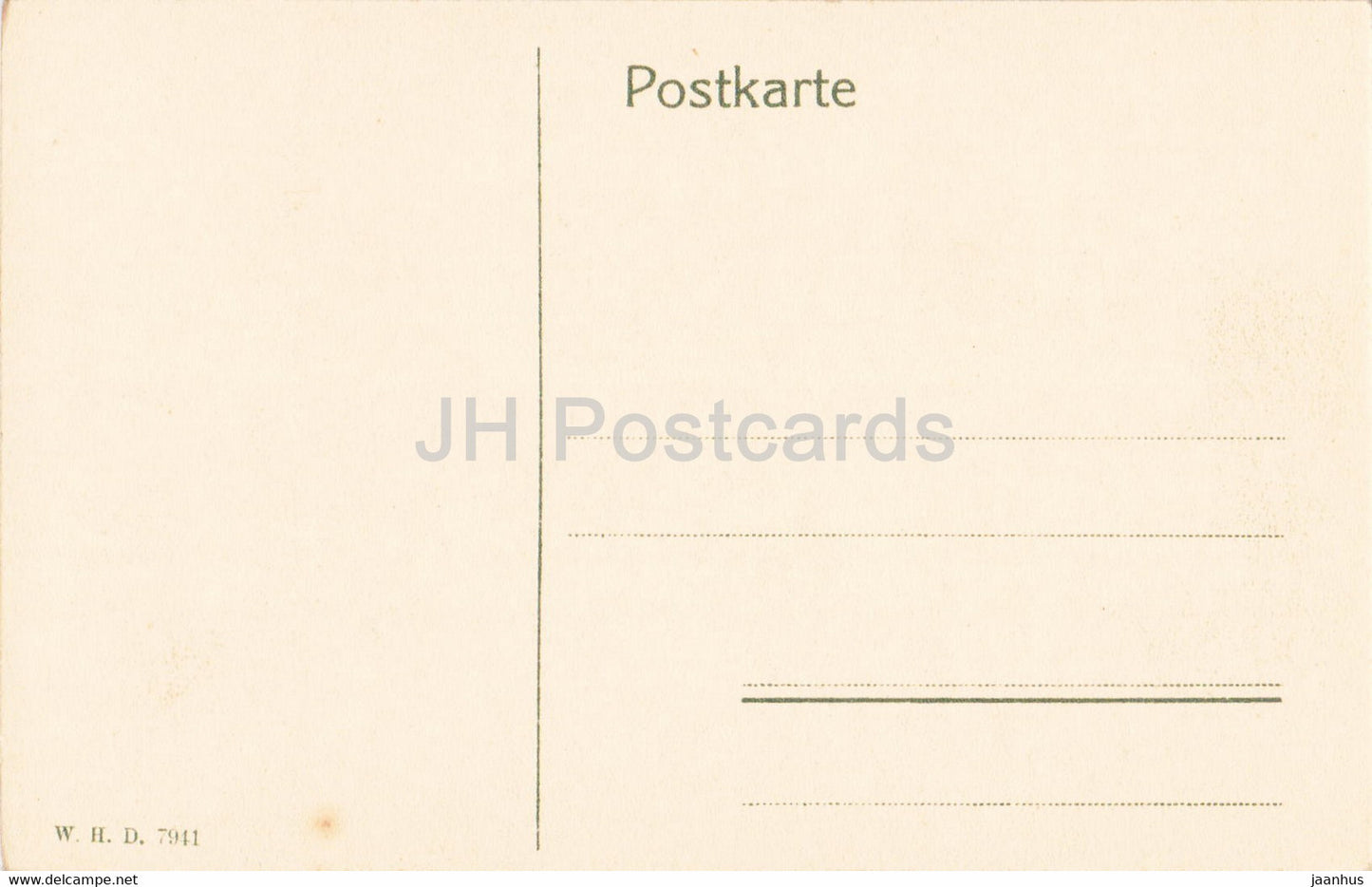 Nurnberg - Nuremberg - Blick nach der Burg - W. H. D. 7941 - old postcard - Germany - unused