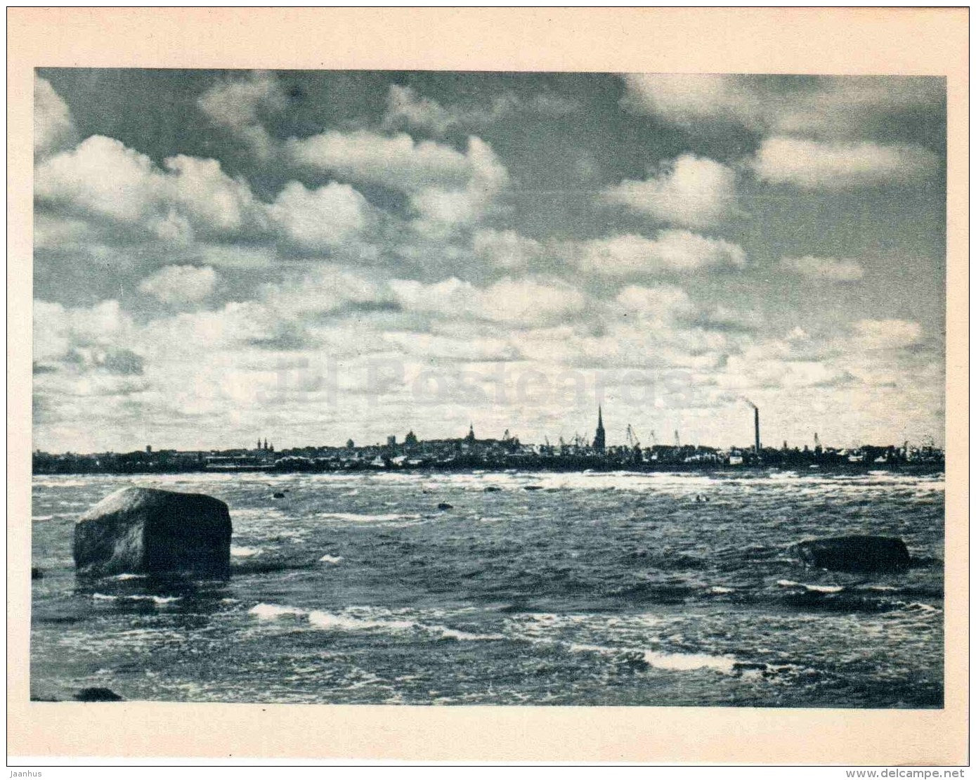panorama - Tallinn - 1965 - Estonia USSR - unused - JH Postcards