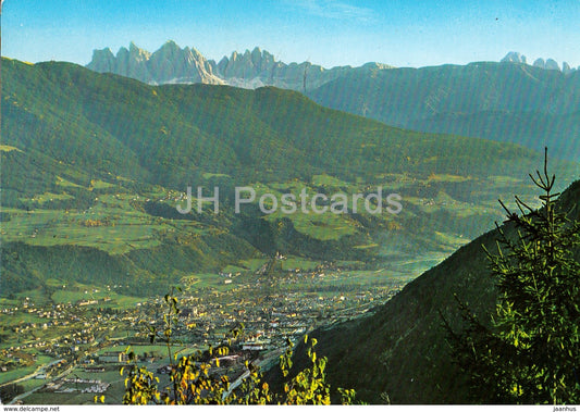 Brixen 559 m - Bressanone - Panorama Con le Odle - Italy - 1970 - used - JH Postcards