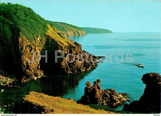 Bornholm - Klippekyst ved Lovehovederne - Rocky Coast at the Lion Heads - Denmark - unused - JH Postcards