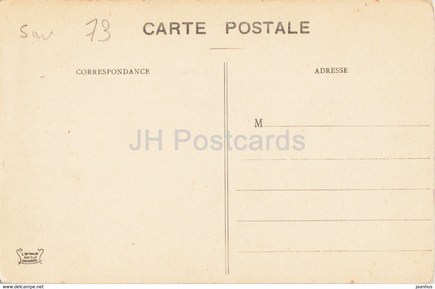 Lac du Bourget - Promontoire de Chatillon - 972 - alte Postkarte - Frankreich - unbenutzt