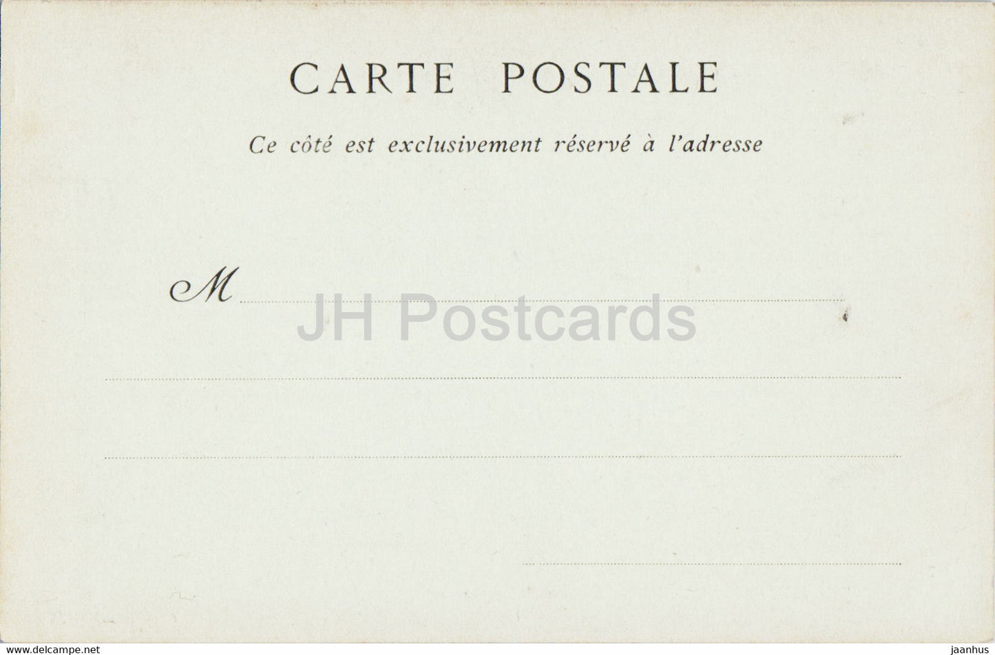 Fontainebleau - La Sous Prefecture - 79 - old postcard - France - unused