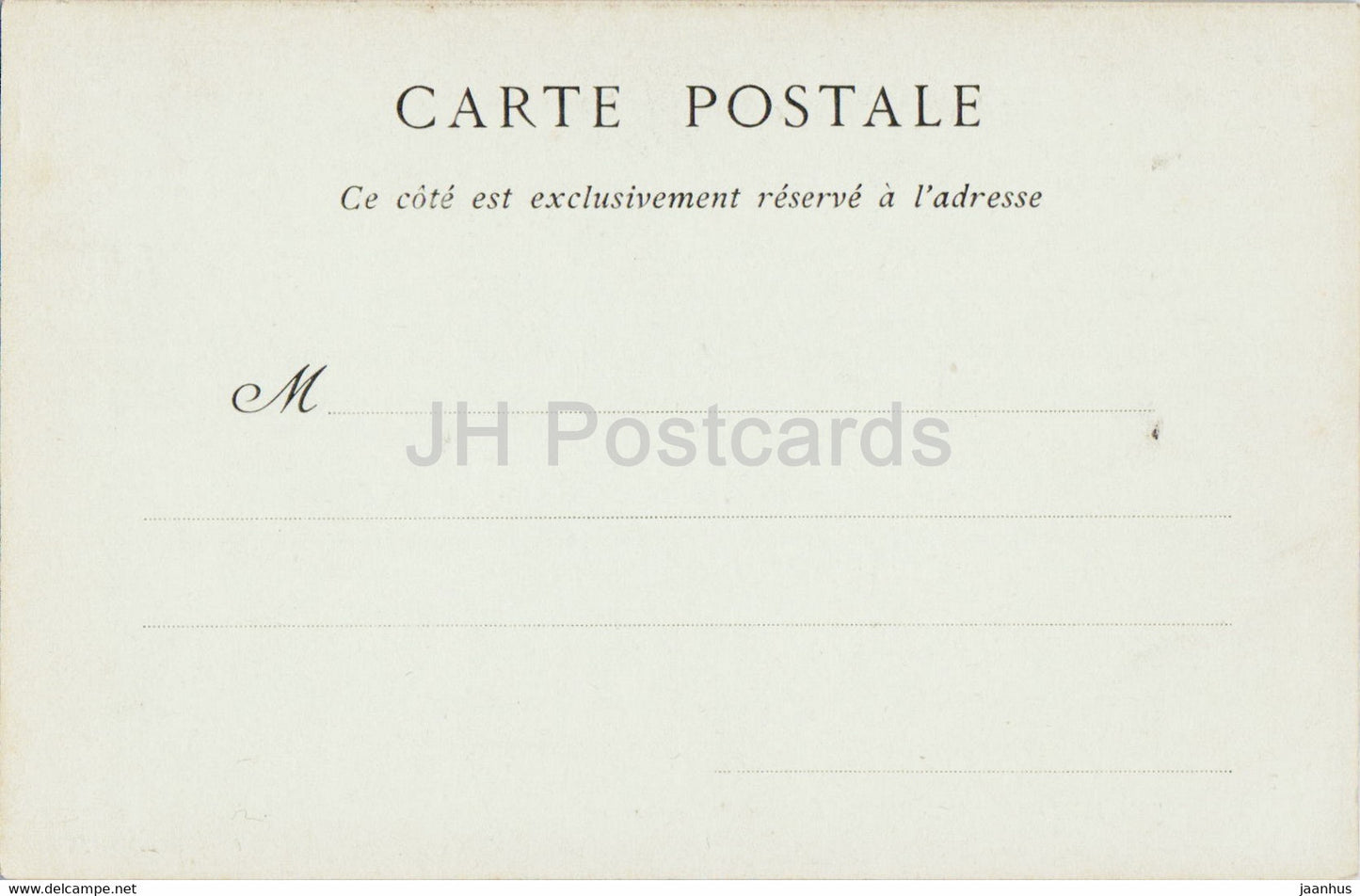 Fontainebleau - La Sous Prefecture - 79 - old postcard - France - unused