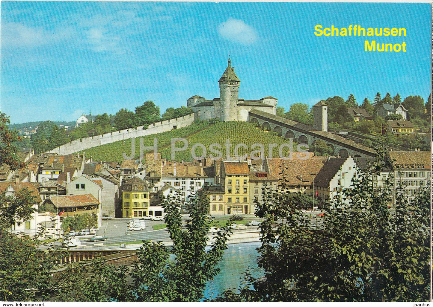 Schaffhausen Munot - 18004 - Switzerland - unused - JH Postcards