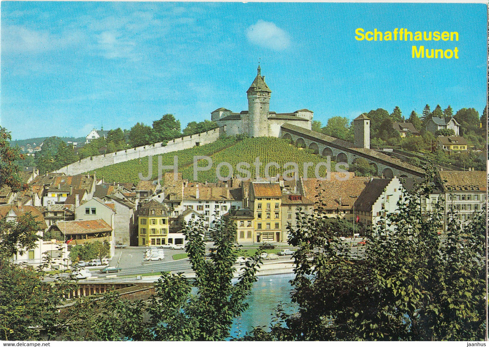 Schaffhausen Munot - 18004 - Switzerland - unused - JH Postcards